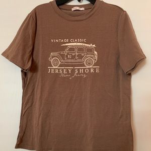 Brown Vintage Tee